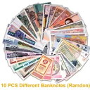 10 個の異世界紙幣コレクション外国 UNC 通貨紙幣セット