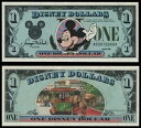 ??USA ディズニー ドル 1988 $1 ミッキー: 馬車の背部セリエ A-A 低 #??