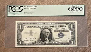 1957 A $1 СΡ FR.1620 KA ֥å PCGS GEM UNC 66 EPQ