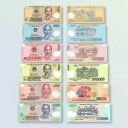 ベトナム セット 6 個、10000 〜 500000 ドン (ドン)、2020+、ポリマー | UNC