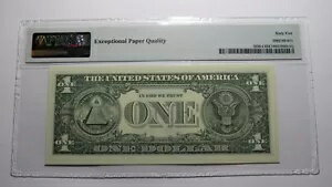 WORLD RESOURCE【KING店】の$1 2003 レーダー シリアル番号 連邦準備銀行通貨紙幣 PMG UNC65EPQ｜アングル3