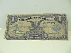 米国紙幣ラージサイズ-シルバーダラー-bl。シール-A31297338