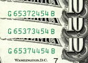 1963a $10 連邦準備銀行券 3 枚セット 宝石未流通ファンシー S/N エンディング 54