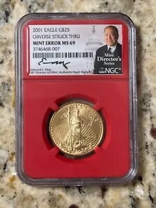 2001年 1/2オンス 25ドル 金貨 アメリ