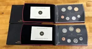 カナダ王立造幣局 2007 & 2008 - 7 コイン標本セット OGP & COA