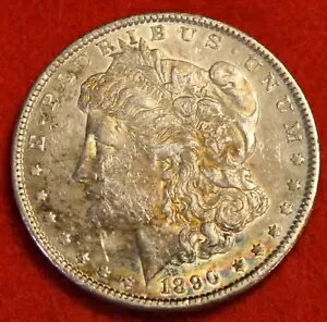 1890-P モルガン ドル 90% シルバー 高級コイン MG358