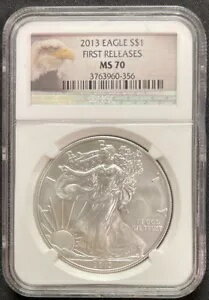 2013年 $1アメリカン・シルバー・イーグル・ドルNGC MS70がENNコインを初リリース(3)