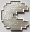 2021 シルバー ニウエ $2 パックマン 1 オンス 999 ファイン コイン
