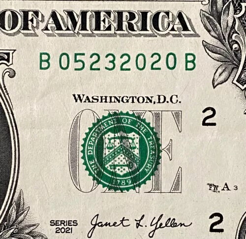 2020 年 5 月 23 日の誕生日記念メモ FANCY シリアル番号 05232020 $1 ドル