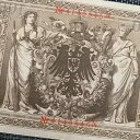 本物の歴史的ベルリン 1910 ドイツ 1000 マルク紙幣通貨第一次世界大戦前