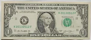 $1 バースデー ノート ファンシー シリアル番号 2013 