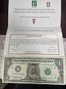 1995 年 $1 FRN サンタクロース パブリック ドル紙幣 連邦準備銀行券 *777*