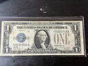 1928 年 $1 1 ドル銀証紙幣発行紙幣 Y71709730A