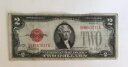 1928 F $2.00 ドルレッドシールメモ非常に良好な流通 DA ブロック