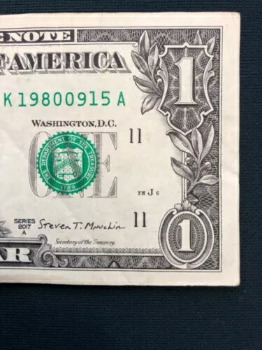 1980 年 9 月 15 日 - 19800915 誕生日記念日 (1 ドル) 紙幣