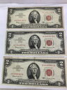 1963 年 $2.00 米国紙幣。良好な状態 合計 3 ノート|詳細画像