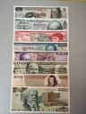 メキシコ ペソ紙幣 UNC. 5、10、20、50、100、500、1000、2000 セット/ロット