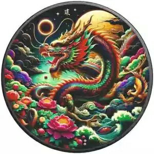 USA ꥫ󥤡 2024 ɥ饴ޥå 1oz С ƥ / COLOR-