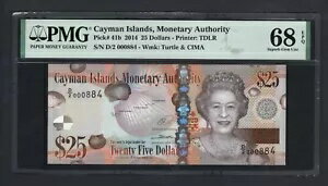ケイマン諸島 25 ドル 2014 P41b 