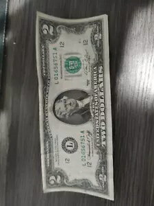 2 レア ヴィンテージ コレクターズ 1976 2 ドル紙幣 $2