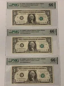 1969B-$1.00 (3) Ϣ³Ϣˮķ- FR1905F- FB ֥å- PMG- 66 EPQ