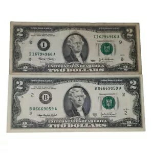 2 ドル紙幣 (B、I) 2003