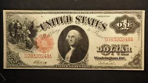 1917 $1 法定通貨 ( ) 素敵なメモ - 送料無料 L442