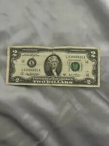 2003 - $2 2 ドル紙幣レア シリーズ A