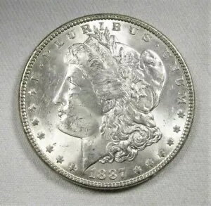 楽天WORLD RESOURCE【KING店】1887 シルバー モルガン ダラー CH UNC コイン AL149