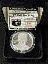 FRANK THOMAS HIGHLAND MINT 1オンス .999 ファインシルバー COA付き *ホワイトソックス*