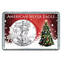 2013 $1 アメリカン シルバー イーグル クリスマス ツリー デザイン ホリデー ホルダー