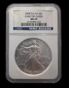 2008W $1 シルバー イーグル NGC MS69 初期リリース ラベル American W.P.、送料無料(3)