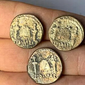 古代ブルータス ローマン シルバー コイン デナリウス イード マール ロット 3 非常にレア