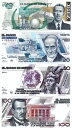 メキシコ、10、20、50 & 100 ヌエボス ペソ セット、メキシコ銀行、P-95、P-96、P-97、P-98