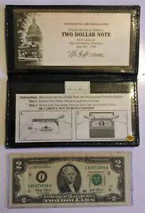 2003 年 2 ドル紙幣 (連邦準備銀行紙幣: 2.00 ドル) - 未流通状態