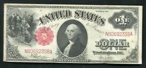 FR。 39 1917 $1 1 ドル法定通貨未流通に関する米国メモ