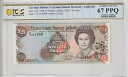 ケイマン諸島 25 ドル紙幣 1998 素晴らしい宝石 Unc-67-PCGS-PPQ ピック#24
