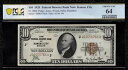 1929 年 10 ドル連邦準備銀行券 - カンザスシティ - FR.1860-J - 等級 PCGS 64