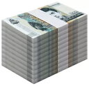 カンボジア 200 リエル、2022、P-65A、UNC X 1000 PCS レンガ