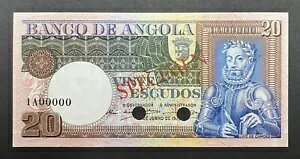 アンゴラ標本紙幣 P 104s