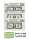 $1 一致するシリアル番号 3 個セット (00000710) PCGS グレード 67/66/66 宝石 UNC