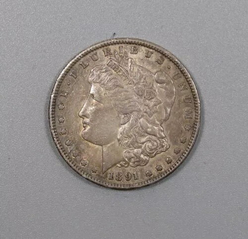 1891-S モーガン シルバー ダラー 未流通の $1 コレクター コインについて(3)