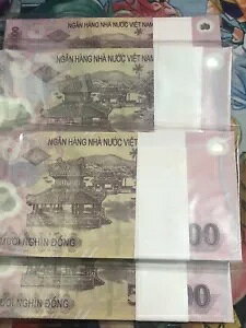 50000 ドンポリマー 100 個 = 500 万ベトナムドン GEM UNC 2019-2022_LDP ショップ。