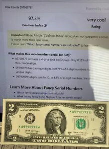 WORLD RESOURCE【KING店】のBEP 未流通 2 ドル紙幣 2017A ダラス 2 ドル シーケンシャル/スペシャル スタック 1 枚｜アングル3