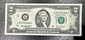 2003 - $2 2 ドル紙幣レア シリーズ A