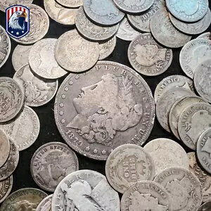 楽天WORLD RESOURCE【KING店】ヴィンテージ米国銀貨ロット | AG/CULL 混合コイン |お得なグラブバッグ！