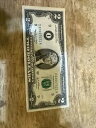 US $2 ドル紙幣 I03007521A シリーズ 2003A (レア) 未流通