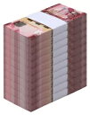 ケニア 50 シリング、2019、P-52a、UNC X 1000 PCS レンガ
