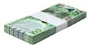 レソト 100 マロティ、2021、P-29、UNC X 100 PCS バンドルパック