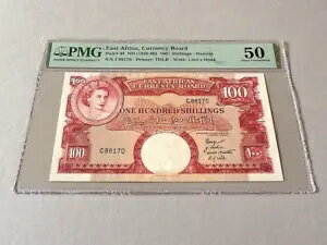 東アフリカ 100 シリング P-40 ND(1958-60) PMG 50